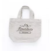 【And Packable】萬用純棉手提托特包袋． Mountain