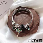 【Hera 赫拉】峇厘島風不鏽鋼手串手鐲-2色 H110120302 黑色系