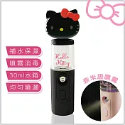 Hello Kitty 造型隨身保濕奈米噴霧儀(30ml) KT-FW01 酷妞黑