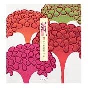 MIDORI JAPANWORKS日本名藝系列(冬季) 便箋-金箔雞冠花