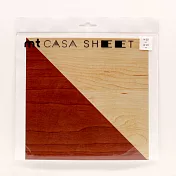【日本mt和紙膠帶】CASA SHEET 壁用/居家空間裝飾貼片3枚入 ‧ 木紋