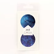 【日本mt和紙膠帶】CASA Seal 裝飾和紙貼紙 ‧ 星空