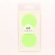 【日本mt和紙膠帶】CASA Seal 裝飾和紙貼紙 ‧ 綠色