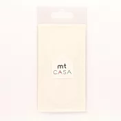 【日本mt和紙膠帶】CASA Seal 裝飾和紙貼紙 ‧ 霧白