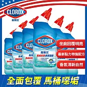 CLOROX高樂氏-馬桶殺菌清潔凝膠-709ML(6入箱)