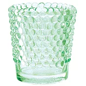 【Kameyama Candle House】經典鑽石浪漫氣氛蠟燭玻璃瓶 ‧ 湖水綠