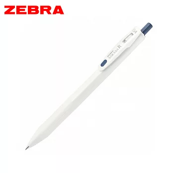 (3支1包)ZEBRA SARASA R 鋼珠筆  0.4白桿藍灰
