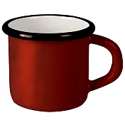 《IBILI》琺瑯馬克杯(黑紅400ml)