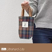 Ultrahard-Lite togo環保飲料袋(長版) - 小英倫格紋