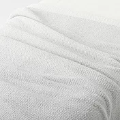 [MUJI無印良品]毛絨鬆餅紋針織毛毯/D/灰色