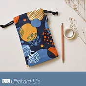 Ultrahard-Lite 萬用束口袋 - 祭典水球(藍)
