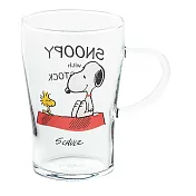 【日本YAMAKA】Snoopy史奴比耐熱玻璃杯350ml ‧ 史奴比房屋