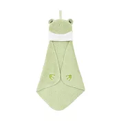 【Liv Heart】日本可愛動物折疊收納吊掛式擦手巾 ‧ 青蛙