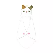 【Liv Heart】日本可愛動物折疊收納吊掛式擦手巾 ‧ 貓咪