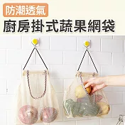 【Cap】廚房壁掛式蔬果收納網袋