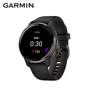GARMIN VENU 2 Plus AMOLED GPS 智慧腕錶  石墨黑