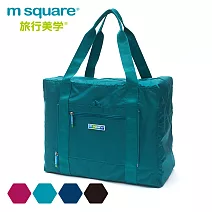 m square商旅系列Ⅱ 折疊購物袋M 湖水藍