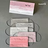 MaskUP台灣製醫療口罩 | 灰灰粉 Blithesome 五色系 | 獨立包裝 | 雙鋼印 | 30入