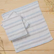 PIMA棉方巾 藍色