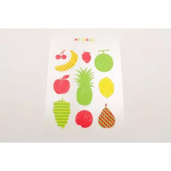 【日本mt和紙膠帶】mt Seal貼紙系列 ‧ 水果剪影
