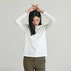 旅途原品 基礎款長袖T恤 M/L/XL　 M 白色