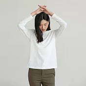 旅途原品 基礎款長袖T恤 M/L/XL　 XL 白色