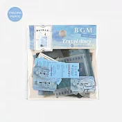 【BGM】散裝半透明貼紙包 ‧ 旅行日記系列-天空