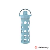 【Lifefactory】玻璃水瓶掀蓋475ml (AFCN-475-DNLB) _單寧藍