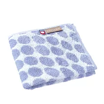 【日本ORIM今治毛巾】BUBBLE水玉天然純棉手巾 ‧ 薄藤紫