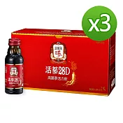 【正官庄】活蔘28D(100mlx10瓶)X3盒