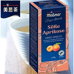 【Messmer 德國美思茶】最愛水蜜桃杏果茶(25x2.75g)