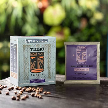 【TRIBO COFFEE】哥倫比亞 黑武士 72小時厭氧日曬-濾掛式咖啡 (5入)(淺中焙)