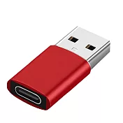 Type-C 轉USB 3.0轉接頭/紅色