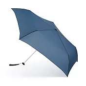 [MUJI無印良品]聚酯纖維晴雨兩用輕量折傘 藍色