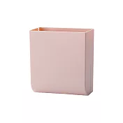 【E.dot】多功能壁掛式手機充電收納盒 粉色