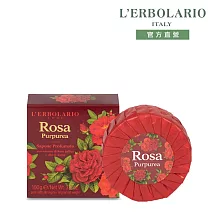 【L’ERBOLARIO 蕾莉歐】緋紅玫瑰植物皂100g