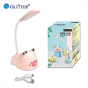 【GLITTER 宇堂科技】GT-752 USB LED賣萌造型檯燈 粉色