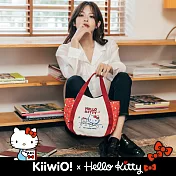 Hello Kitty x Kiiwi O! 聯名款．經典國民帆布手提托特包 MITA  甜點時光