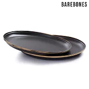 【兩入一組】Barebones CKW-341 琺瑯盤組 Enamel Plate (11＂)  / 城市綠洲 (盤子 餐盤 備料盤 餐具) 炭灰