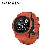 GARMIN INSTINCT 2S 本我系列GPS腕錶 罌粟紅