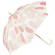 【Wpc.】日本晴雨抗UV 浪漫繪彩勾把直傘 · 粉