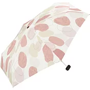 【Wpc.】日本晴雨抗UV 浪漫繪彩迷你折傘(附傘套) ‧ 粉