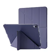 【SHOWHAN】2021 iPad mini6  8.3吋 氣囊筆槽變形保護套/淺紫灰