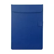 【ABEL】A4多用途皮革板夾 -藍色