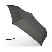 【MUJI 無印良品】聚酯纖維晴雨兩用輕量折傘 黑色