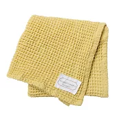 【日本Habituel】立體格線超吸水家居萬用純棉擦拭布巾 ‧ 黃
