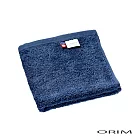 【日本ORIM今治毛巾】QULACHIC經典天然純棉手巾 ‧ 群青藍