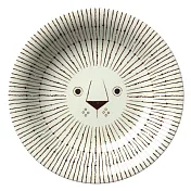 SANGO 插畫動物 陶瓷義大利麵餐盤21cm ‧ 獅子