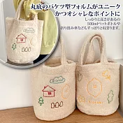【Sayaka紗彌佳】日系可愛絨毛水桶手拎包  -小房子款