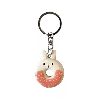 青青 簡單生活系列 CZ-490 動物甜點店鑰匙圈  A.兔子